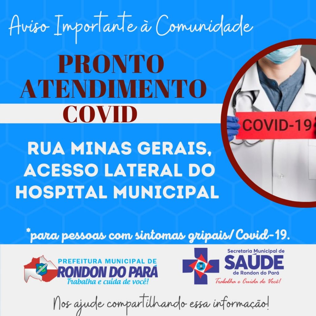 Local Atendimento Síndrome Gripal Mais do que nunca, é muito importante todos nós seguirmos na mesma direção, a da solidariedade coletiva, para que possamos atravessar essa crise da melhor forma possível. E juntos.