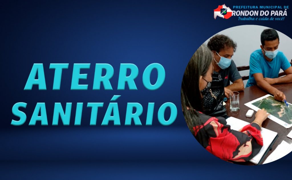 Equipe Técnica acompanha as obras do Aterro Sanitária