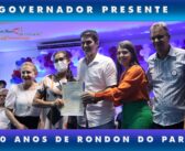 Governador Helder Barbalho dá abertura as festividades dos 40 anos de Rondon do Pará!