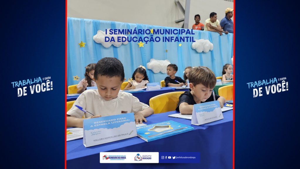 Semed realiza Culminância de Projeto de Leitura e Escrita na Educação Infantil!