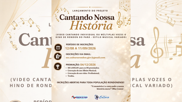 Projeto “Cantando Nossa História”